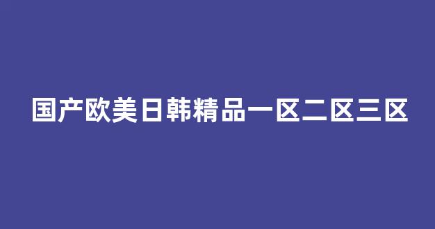 国产伦精品一区二区三区在线观看